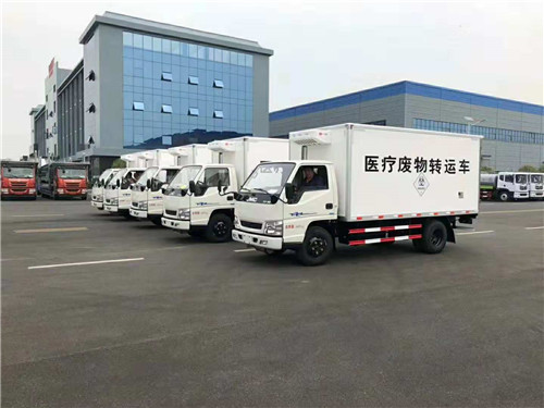 江鈴順達(dá)藍(lán)牌4米醫(yī)療廢物轉(zhuǎn)運車現(xiàn)車優(yōu)惠促銷