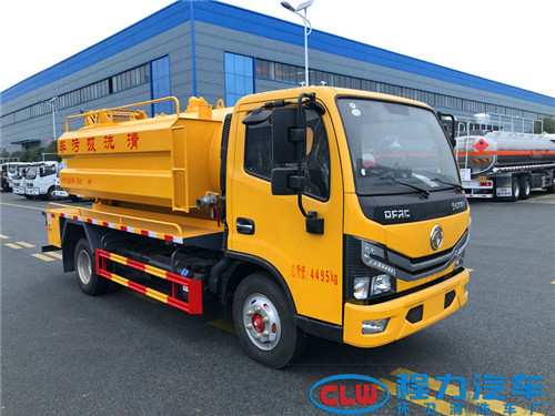 東風(fēng)小多利卡清洗吸污車(chē)污水箱4方，水罐2方圖片參數(shù)介紹
